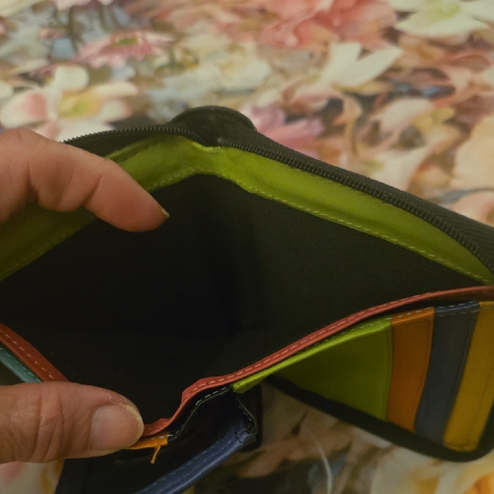 Fossil Black Leather Wallet - Picture 5 of 12
